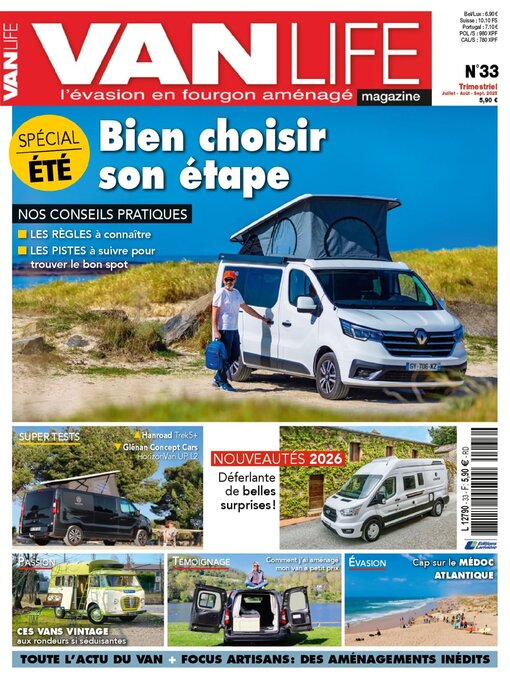 Title details for Van Life Magazine by Editions Lariviere SAS - Available